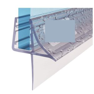 ACTIV DUSCHTUERDICHTUNG FUER 8 MM GLAS, 150 CM LAENGE, LIPPE NACH UNTEN HAT 18 MM