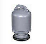 ACO PASSAVANT GLOCKENGERUCHSVERSCHLUSS DN 70 KOMPLETT MIT LIPPENDICHTUNG