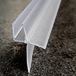 ACTIV LIPPENDICHTUNG 30MM MIT WASSERABWEISER 135° FUER 6-8MM GLAS, LANGE LIPPE, LAENGE 2010MM