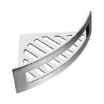 SAM DUSCHWAY ECKSEIFENKORB, 257x183x79MM